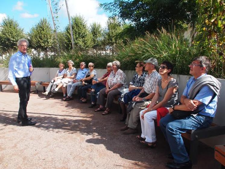 À Strasbourg, une visite du jardin interreligieux de la Meinau