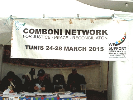 FSM : rencontre avec les missionnaires comboniens et comboniennes