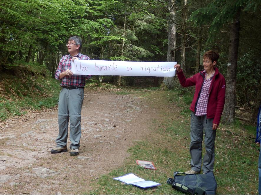 À Colmar, une marche solidaire avec les migrants