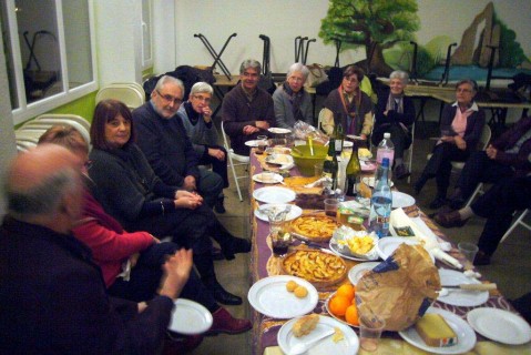 Le groupe des Amis de La Vie de Côte d'Or, à Dijon.