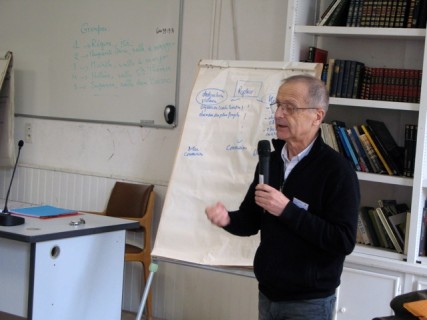 Le père Pierre Olry. 