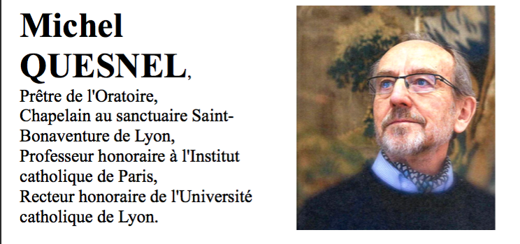 Dijon “la Grâce du pardon : point de vue d’un confesseur” par Michel Quesnel Dijon “la Grâce du pardon : point de vue d’un confesseur” par Michel Quesnel
