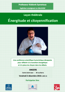 Leçon-théâtrale : énergitude et citoyennification par le Professeur Kiddonk Sysnetoua