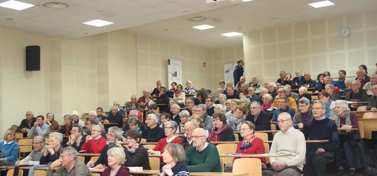À Dijon, Dominique Wolton et le Pape François À Dijon, Dominique Wolton et le Pape François