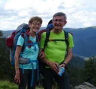Monique et Jean-Marie Simon, à l'initiative de la création d'un nouveau groupe d'Amis de La Vie dans le Haut-
Rhin.